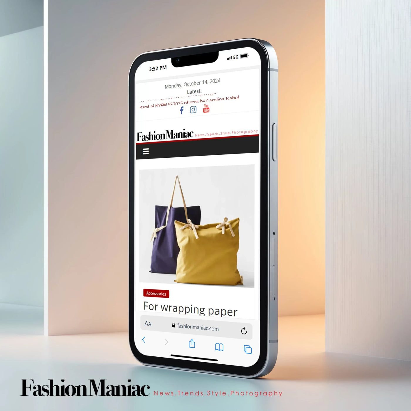 Our Gifting Totes Featured on Maniac