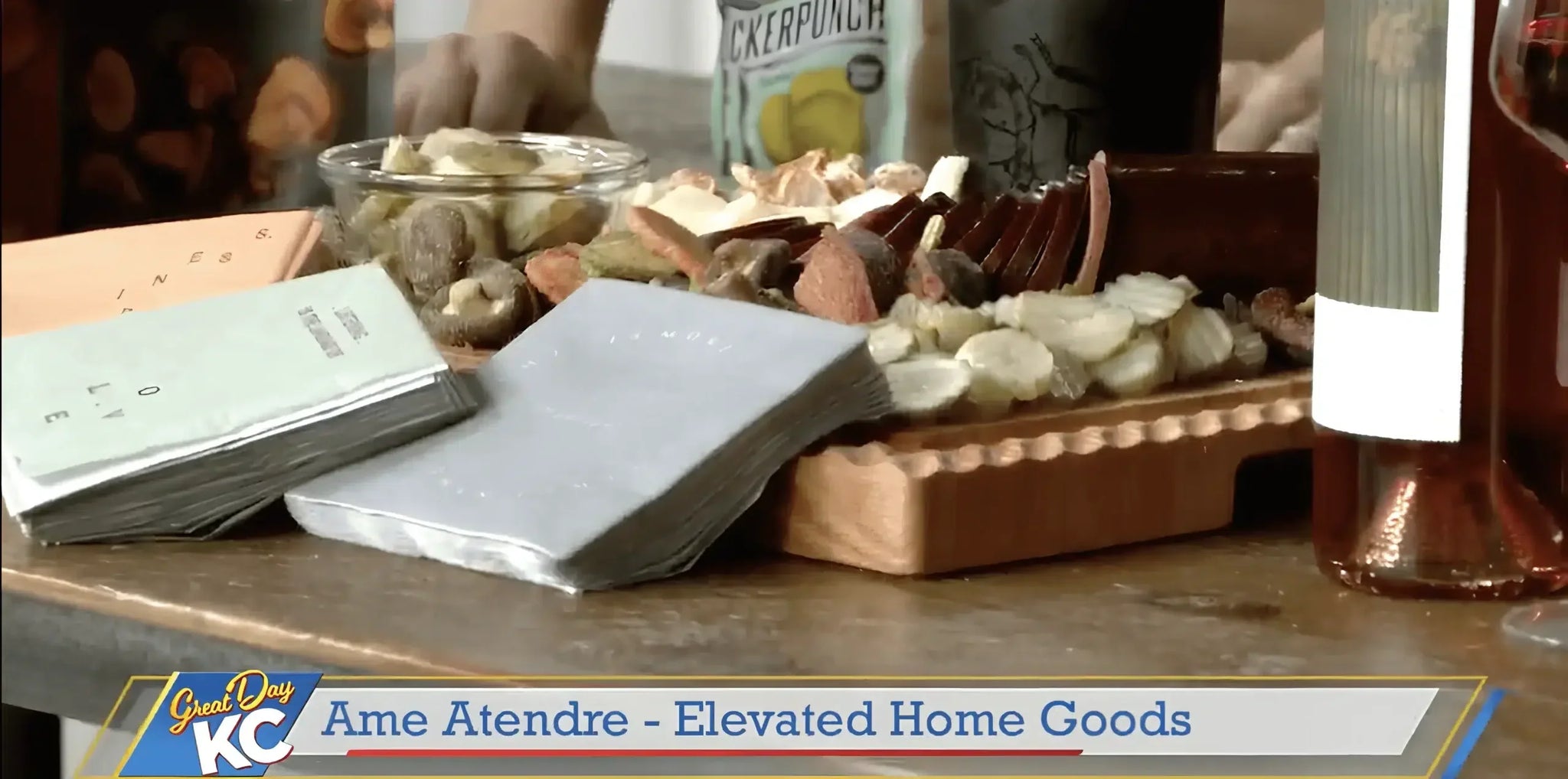 Âme Atendre Wooden Serving Board Featured on Must-Have Products For Fall Entertaining