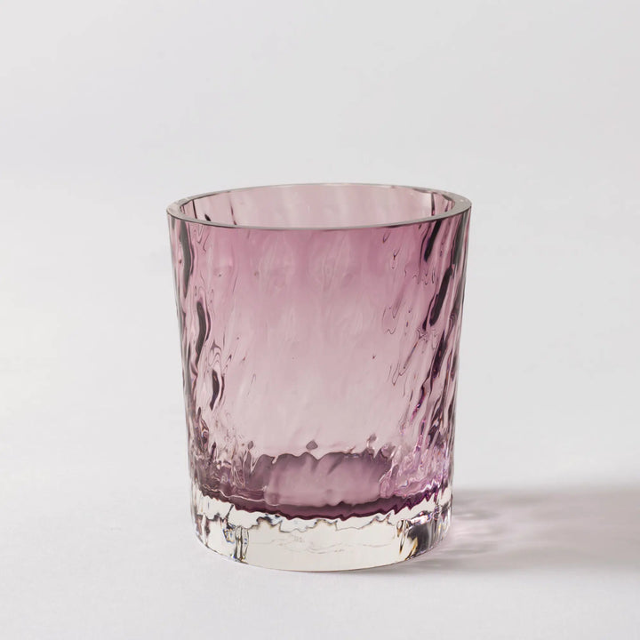 Underlay Violet Starry Crystal Tumbler