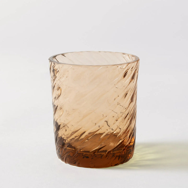 Amber Starry Crystal Tumbler