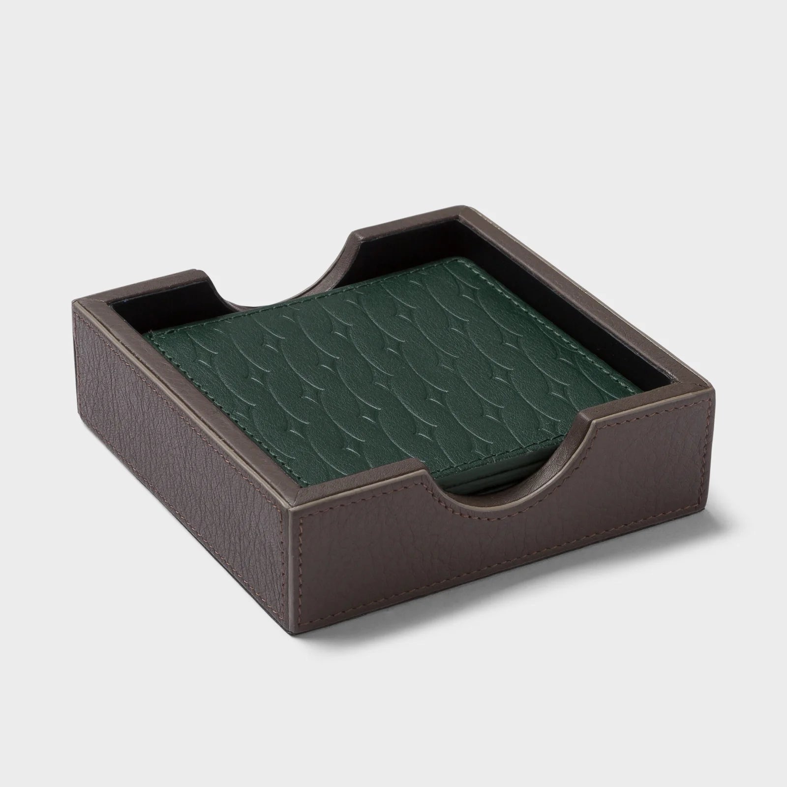 Starry Leather Coasters – Set of x4