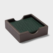 Starry Leather Coasters – Set of x4