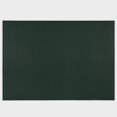 Dark green Starry Leather Placemats