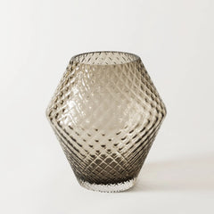 Smoke Crystal Vase