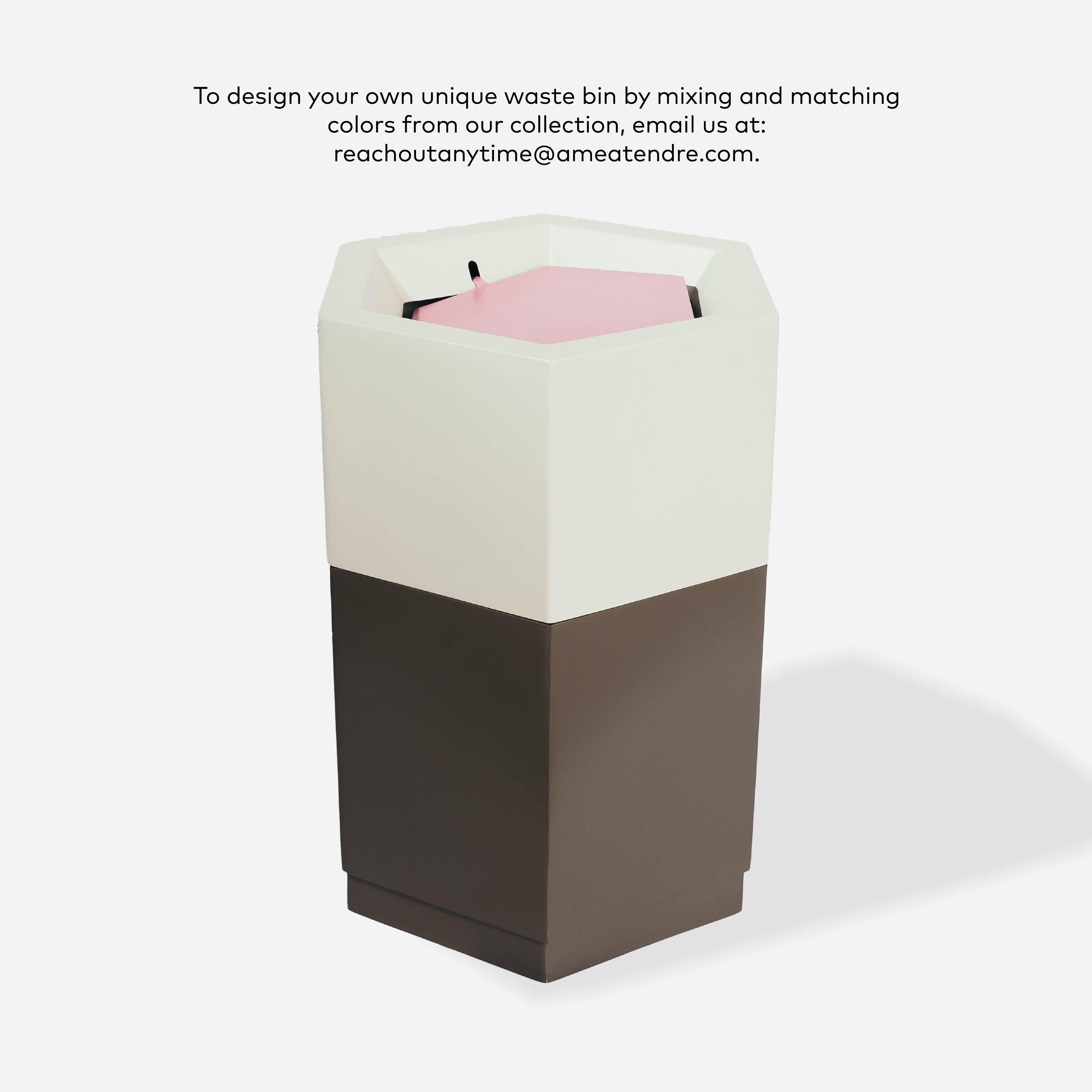 Cloak Waste Bin - Toasted Oat