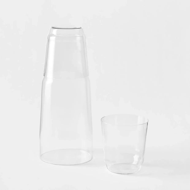 Carafe and x2 Drinking Glasses