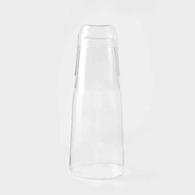 Carafe and x2 Drinking Glasses