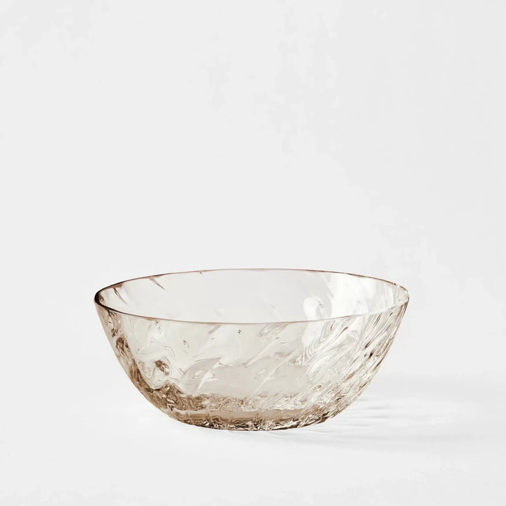 Smoke Small Crystal Appetizer Bowl