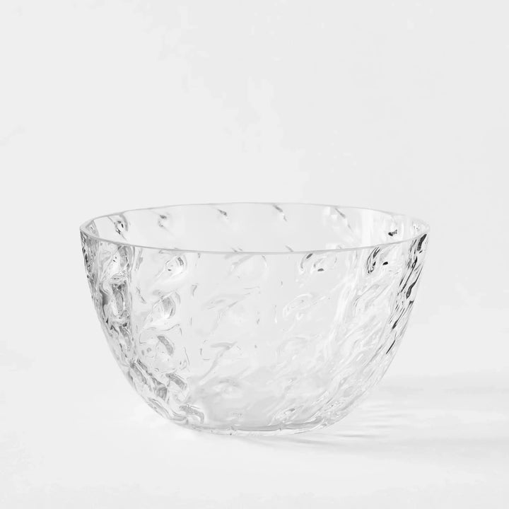 Clear Large Crystal Appetizer Bowl