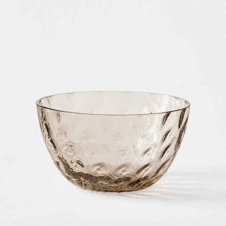 Smoke Large Crystal Appetizer Bowl
