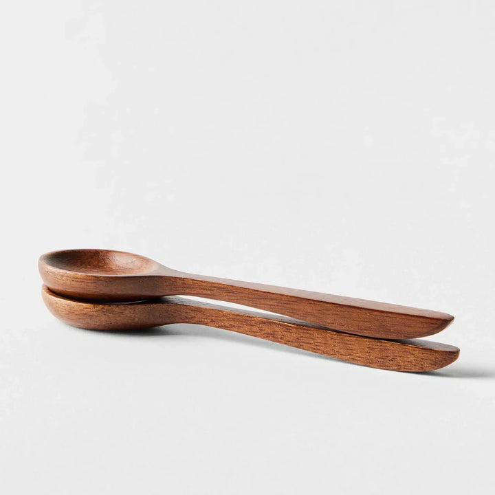 Wooden Serving Spoons Set of 2